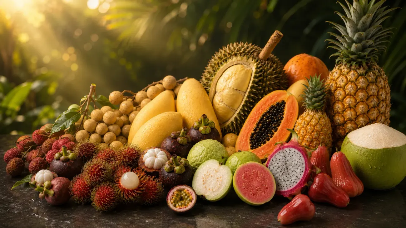 Premium Thai tropical fruits